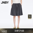 江南布衣（JNBY）【商场同款】26春夏新品短裤含羊毛宽松五分裙裤日常5Q5E1597H 071/杂灰 XS