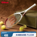 Wilson威尔胜TOUR ONE复古拍减震轻量大拍面全碳素一体网球拍WR106510U2