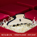 亚历山大（ALEXANDRE DE PARIS）发夹明星同款头饰使者抓夹经典鲨鱼夹发饰中秋节礼物大号Y米色