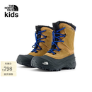 北面（The North Face）童装儿童棉鞋保暖鞋男女童运动鞋雪地靴秋冬|5LXF 8O2/棕色 加绒 35 码鞋长22cm