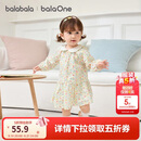 巴拉巴拉【balaOne】童装儿童连衣裙女童2026春装满印短裙子