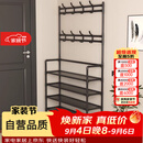 木双福鞋架门口多层家用鞋帽一体鞋柜出租屋置物架宿舍收纳柜