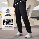 安踏运动长裤男秋季直筒针织跑步长裤子男亲肤平口休闲通勤运动裤