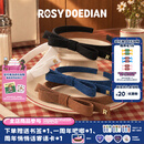 ROSYDOEDIAN撇起系列 蝴蝶结发箍 女生可爱高级感头饰头箍发带新款小清新发箍 黑色