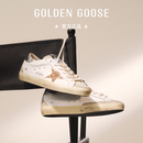 GOLDEN GOOSE女鞋Super-Star复古金色亮片星星复古内增高鞋GGDB 白色 36 (230mm)