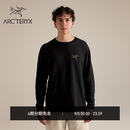ARC'TERYX始祖鸟 KRAGG COTTON LS 男子 棉质长袖T恤 24K Black/黑色 M