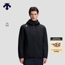 迪桑特（DESCENTE）SKI STYLE系列运动户外休闲男士轻盈保暖可打包连帽棉服新品 BK-黑色 L (175/96A)