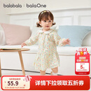 巴拉巴拉【balaOne】童装儿童连衣裙女童2026春装满印短裙子