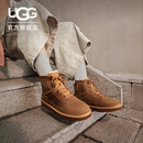 UGG冬季男士舒适保暖短筒时尚休闲靴1174580BWST|赤褐色 43