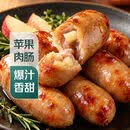 七鲜 苹果脆皮爆汁香肠250g