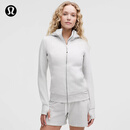 lululemon丨Scuba™ 女士拉链连帽衫*拉绒 杂色核心超浅灰(LW3KAMS) XS /4