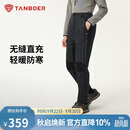 坦博尔内穿羽绒裤防寒居家男冬款直筒长裤TA5330117A 智博蓝175