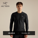 ARC'TERYX始祖鸟 RHO LT CREW NECK 男子 内层长袖上装 Black/黑色 L