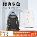 川崎（KAWASAKI）羽毛球包双肩包运动背包独立鞋袋KBP-8220黑色