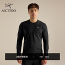 ARC'TERYX始祖鸟 RHO LT CREW NECK 男子 内层长袖上装 Black/黑色 M