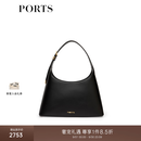 PORTS宝姿秋冬新品女包牛皮手拎包LD9A1939MAJUC012 黑色