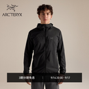 ARC'TERYX始祖鸟 SQUAMISH HOODY 男子 风壳®夹克 Black/黑色 M