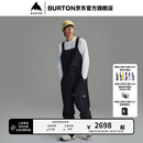 BURTON伯顿官方男士Reserve 2L 滑雪背带裤舒适运动防泼水302651 3026510A04RG S