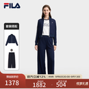 FILA【专场】杨幂同款 MUSE斐乐官方26新款运动套装女防晒服 藏烟蓝 L