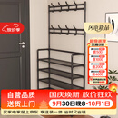 木双福鞋架门口多层家用鞋帽一体鞋柜出租屋置物架宿舍收纳柜