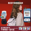 ROSYDOEDIAN有很多东西在包里波点双肩包大容量旅行背包简约书包旅行包女包 DIANDIAN包（灰色）