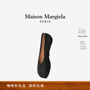 MAISON MARGIELA[限量补货]马吉拉Tabi分趾褶皱芭蕾舞鞋黑色单鞋女鞋子 T8013黑色-升级款 37