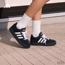 adidas「小锯齿」D-PAD CLASSIC篮球风板鞋男女阿迪达斯轻运动   黑色/白   42