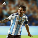 adidas阿根廷国家队世界杯球衣 主场球员版梅西同款速干阿迪达斯   KH3934-梅西10号球员特别版   L