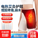电加热护髋带保暖髋关节艾灸热敷臀部股骨头按摩神器远红外线护胯 12V热敷 均码（左右通用）