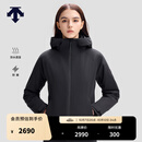 DESCENTE迪桑特防水透湿女士HEAT CONTROL 5.0可温控充电棉服 BK-黑色 M (165/84A)