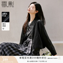 香影酷飒风黑色皮衣女2026秋季新款高级感洋气pu机车短款夹克外套 黑色 M 160/84A/95-110斤