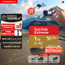 Sandisk闪迪1TB TF(MicroSD)内存卡4K极速金卡A2 V30 U3兼容大疆Pocket3/4P/Action 6运动相机/无人机存储卡