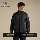 ARC'TERYX始祖鸟 COVERT CARDIGAN 男子 抓绒衫 Black Heather/黑灰色 L