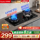 荣事达（Royalstar）【非凡系列】燃气灶煤气灶双灶家用 5.2kW天然气双眼灶具嵌入式台式一级能效70%热效率 JZT-S51B