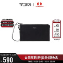 途明（TUMI）VOYAGEUR 女士高端时尚手拿包黑色拼烟枪色礼物