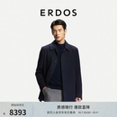 ERDOS【自在系列】羊绒外套26年秋季新款男士商务休闲羊绒大衣外套 经典藏蓝 2XL 185/104A