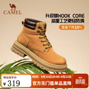 骆驼（CAMEL）【山丘】马丁靴女秋冬季新款复古短靴时尚女士大黄工装靴子 L25W307145土黄 38