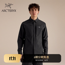 ARC'TERYX始祖鸟 CRONIN COTTON OVERSHIRT 男子 长袖衬衣 Black/黑色 L