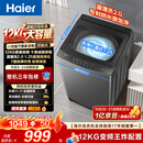 海尔（Haier）波轮洗衣机12KG大容量 直驱变频  家用家电补贴京东自营XQB120-BZ2KJ1