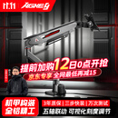 戟创AGKey-傲戟K1显示器机械臂支架12KG大承重VESA孔通用屏幕底座增高架气动升降悬臂适配电竞桌带鱼屏 【玄影灰】12KG大承重|免安装|三年质保