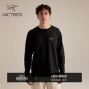 ARC'TERYX始祖鸟 KRAGG COTTON LS 男子 棉质长袖T恤 24K Black/黑色 L