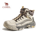 骆驼（CAMEL）云山3代高帮徒步鞋防撞抓地户外登山男靴子 G16W076026 浅棕 42