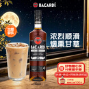 百加得（Bacardi）黑朗姆酒 洋酒 莫吉托 基酒调酒 750ml 烘焙 送礼