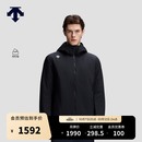 迪桑特（DESCENTE）SKI STYLE系列运动户外休闲男士轻盈保暖可打包连帽棉服新品 BK-黑色 L (175/96A)