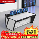 洛来宝监控台操作台工作台指挥中心办公桌调度台控制台三联188*95*95cm