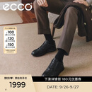 爱步（ECCO）正装鞋 增高牛皮休闲皮鞋男 雅仕男鞋系列207124 黑色42