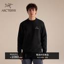 ARC'TERYX始祖鸟 EMBLEM FLEECE CREW 男子 抓绒衫 Black/黑色 M