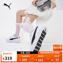 彪马（PUMA）小白鞋|增高厚底休闲板鞋女款秋季运动鞋SKYE 374764 白-黑色-02 40