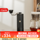 泰摩栗子C5手摇磨豆机 家用手动咖啡豆研磨机 磨豆器礼物 C5-曜石黑【全能版】