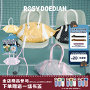 ROSYDOEDIANRDD包不一样的托特包 波点百搭休闲旅行包礼物单肩包大容量轻便 黑白波点